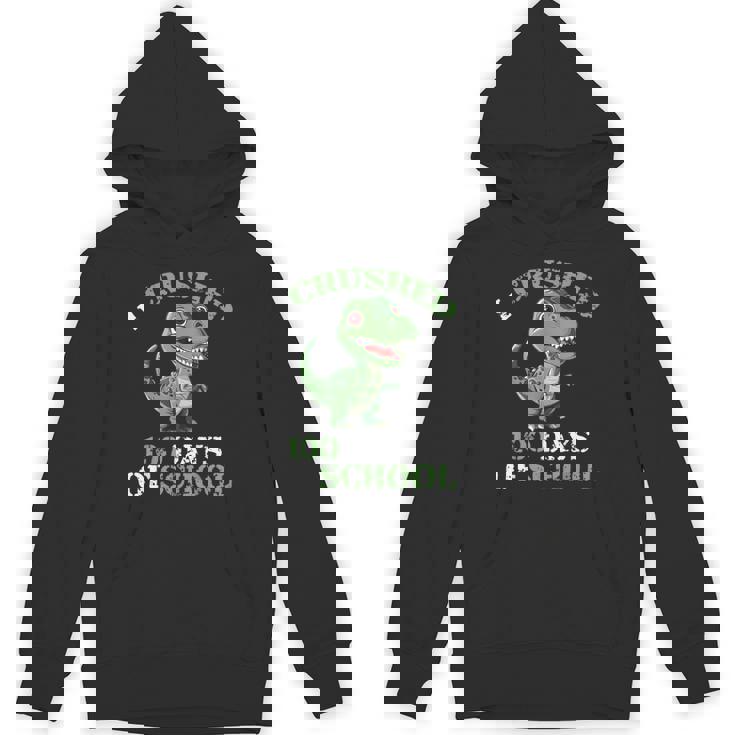 100 Days Of School Tyrannosaurus 100Th Day Of School Unisex Hoodie