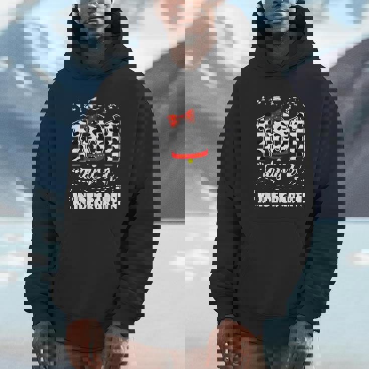 101 Days Kindergarten Dog 100 Days School 100Th Day Students Unisex Hoodie