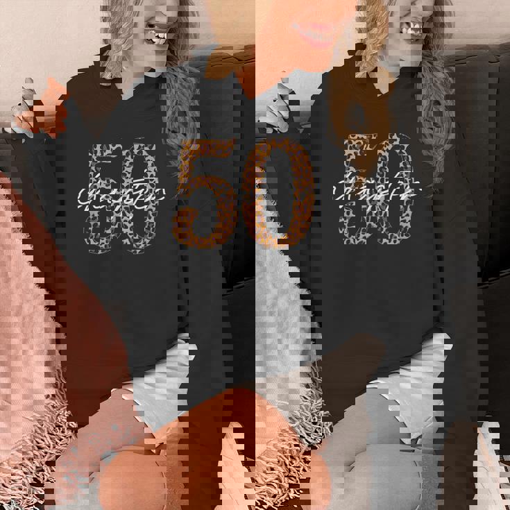 50Th Birthday Chapter 50 Leopard Print Unisex Hoodie