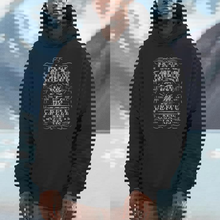 60 Years Old Made In January 1965 Vintage 60Th Birthday Men Unisex Hoodie