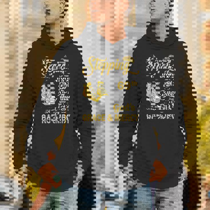 69 Year Old Birthday 69Th Birthday With God's Grace & Mercy Unisex Hoodie