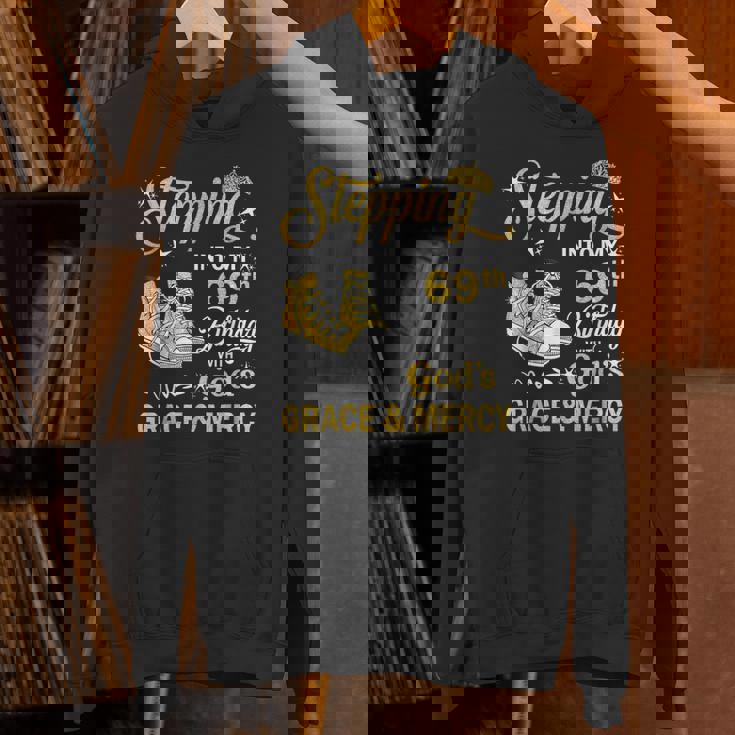 69 Year Old Birthday 69Th Birthday With God's Grace & Mercy Unisex Hoodie