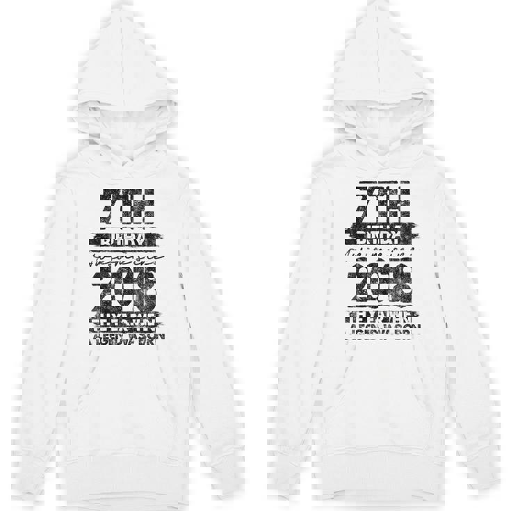 7 Year Old Vintage 2018 Limited Edition 7Th Birthday Unisex Hoodie