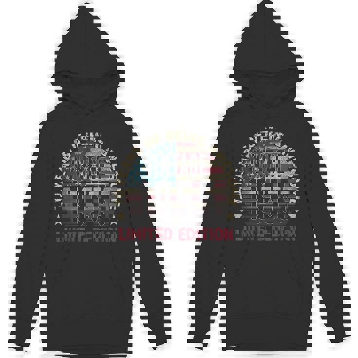 70Th Birthday Vintage Born 1955 Turning 70 Year Old Unisex Hoodie