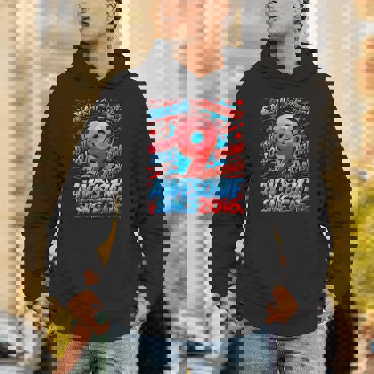 9 Year Old For Boys 9Th Birthday Boy 9 Year Old Boy Unisex Hoodie