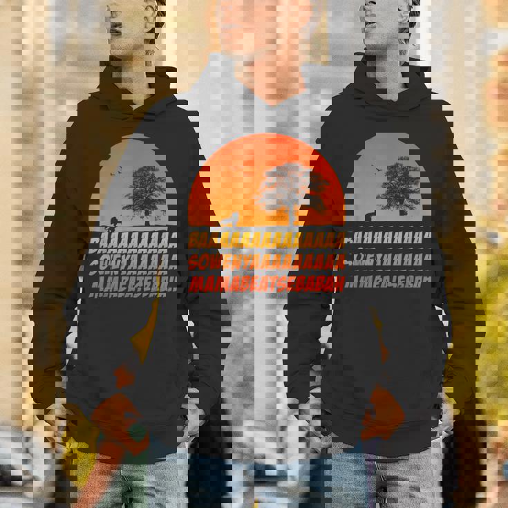 African Lion Baaa Sowenyaaa Unisex Hoodie