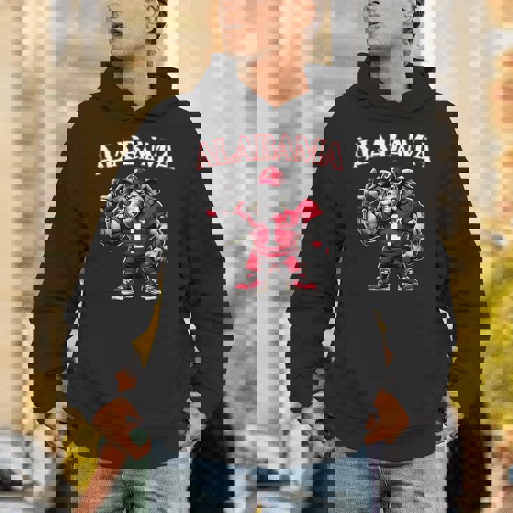 Alabama Al Vintage Sports Love Elephant Animal Kid Unisex Hoodie