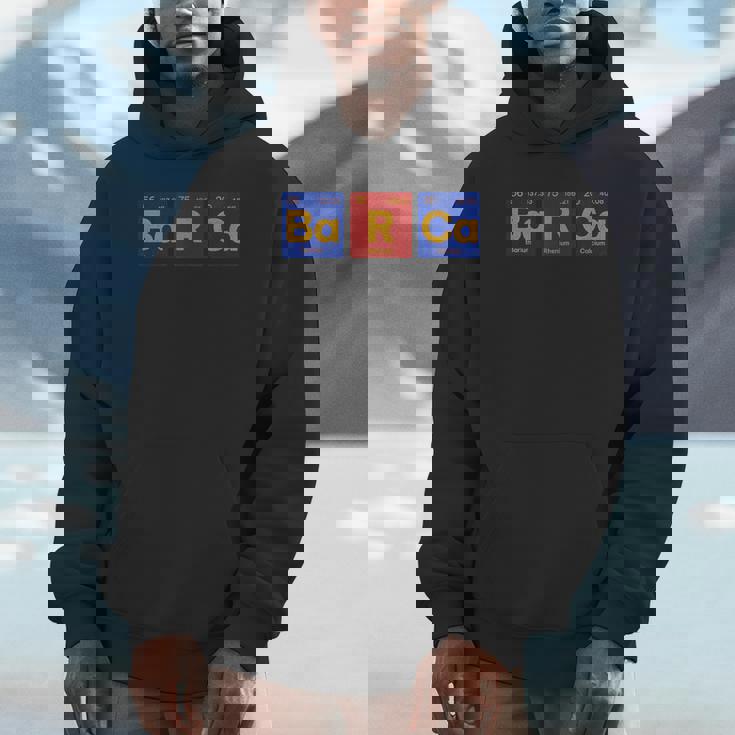 Barcelona Barca Periodic Perdion System Chemie Unisex Hoodie