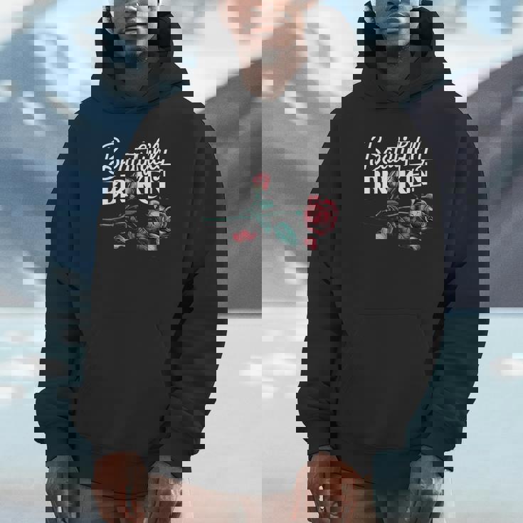 Beautifully Broken Rose Unisex Hoodie