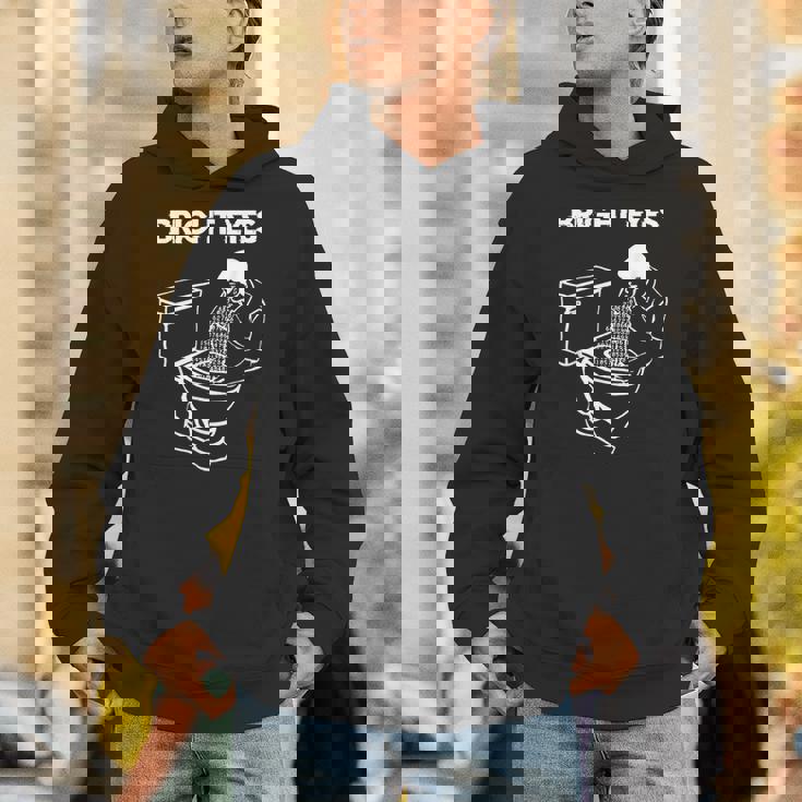 Bright Eyes Toilet Man Vomited Numbers Code Joke Unisex Hoodie