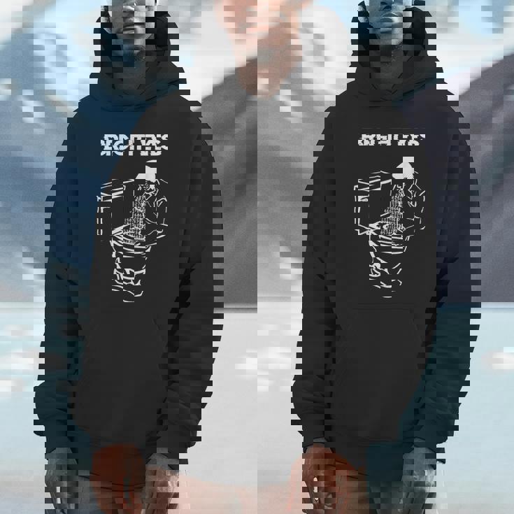 Bright Eyes Toilet Man Vomited Numbers Code Joke Unisex Hoodie