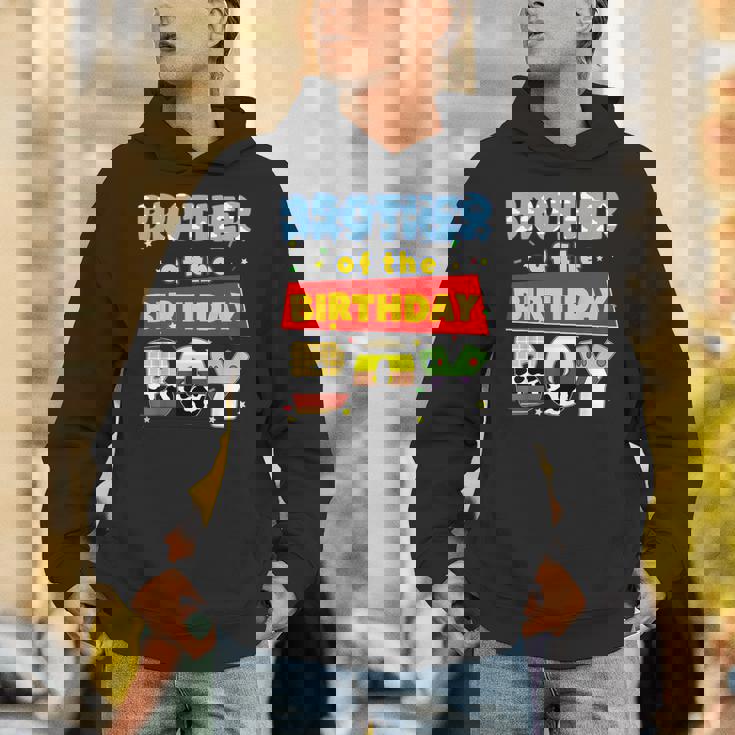 Brother Of The Birthday Boy Cowboy Family Party Decorations Unisex Hoodie