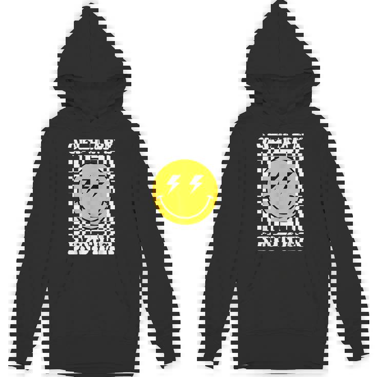 Brother One Happy Dude Birthday Theme Family Matching Unisex Hoodie