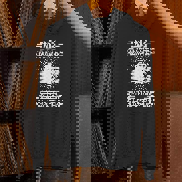 Dad & 2 Daughters The Perfect Chaos Team Dad Unisex Hoodie