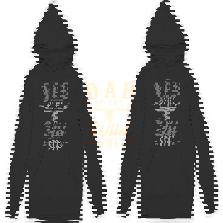 Dad Of The Wild One Cowboy Western Rodeo Party Matching Unisex Hoodie