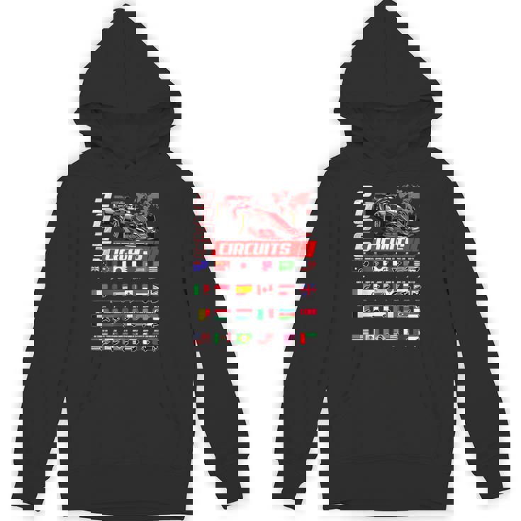 Formula 2025 Circuits Formula 2025 Schedule Racing Car Track Unisex Hoodie