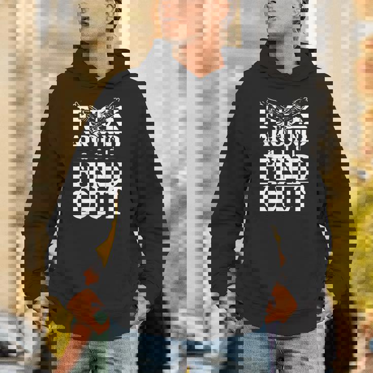 Fuck Around And Find Out Eagle Unisex Hoodie