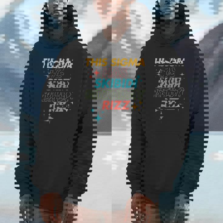 Birthday Skibidi Birthday Rizz Middle School Unisex Hoodie