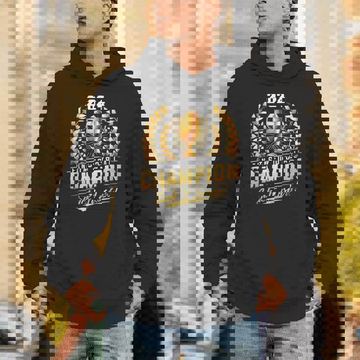 Fantasy Football Champion 2024 Trophy Unisex Hoodie