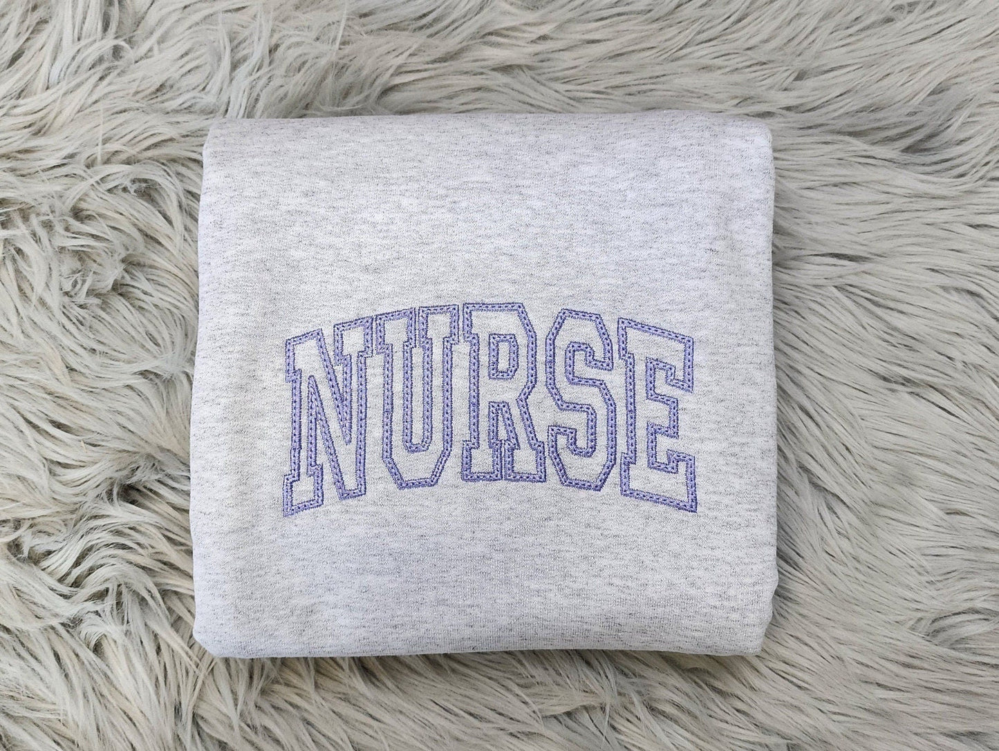Embroidered Nurse Shirt - Gift For Nurse - Best Nurse Unisex T-Shirt Crewneck - Sweatshirt or Hoodie