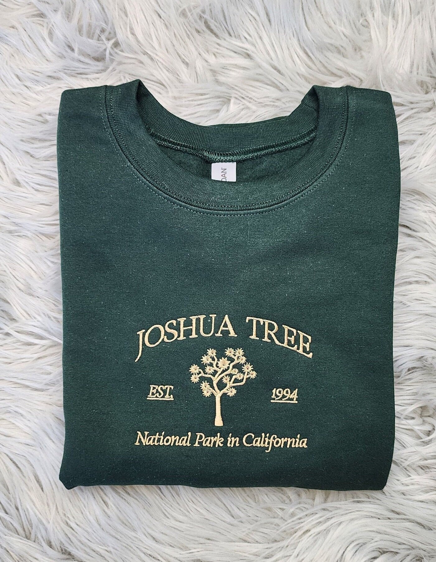 Embroidered Joshua Tree National Park, Joshua Tree National Park great for men and women Sweatshirt or Hooded Sweatshirt