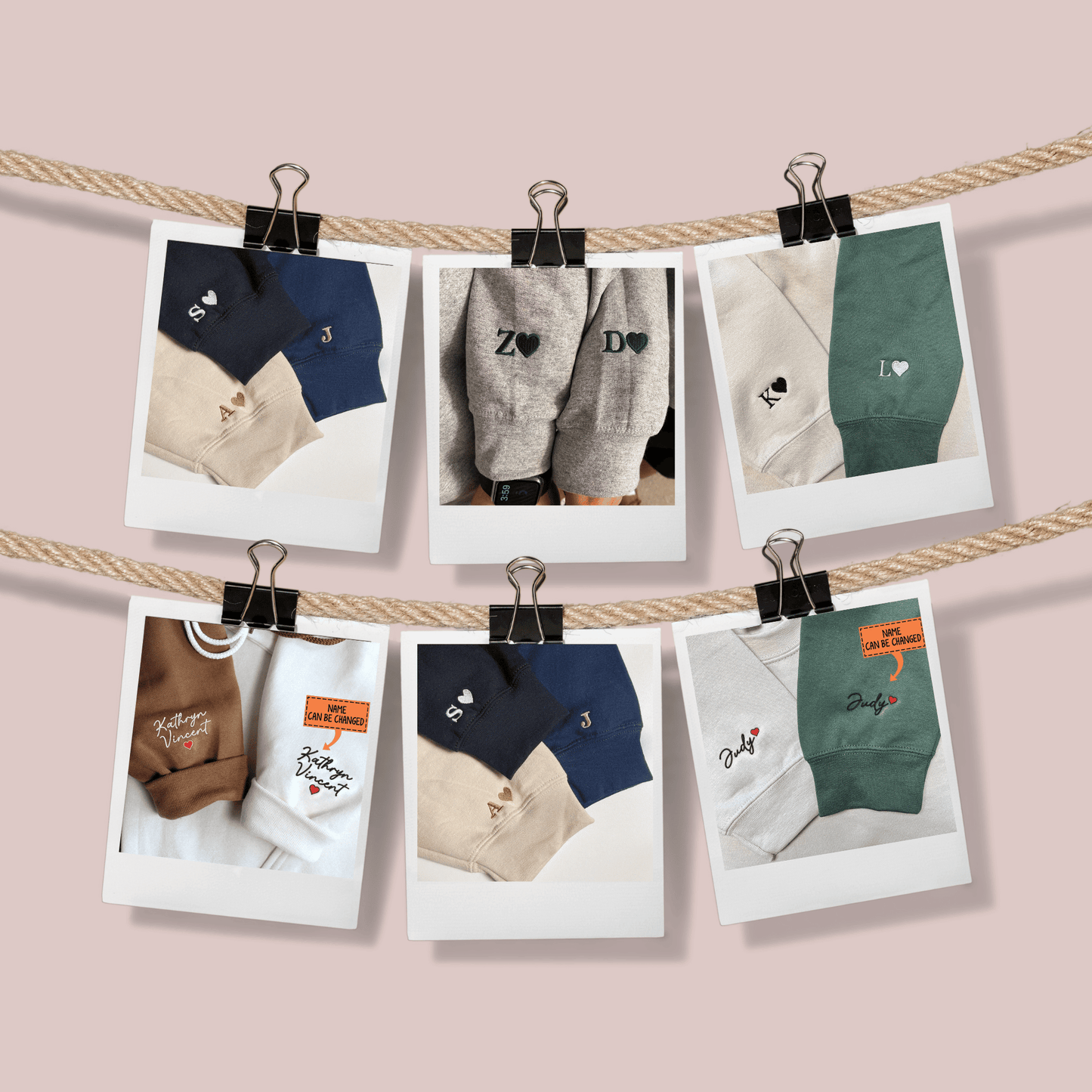 Somebody Somebody's Problem Couples Custom Embroidered Matching Hoodies For Couples