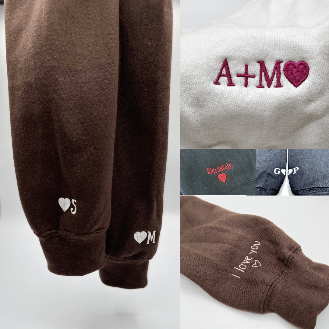 I'm His Only I'm Her One Custom Embroidered Matching Hoodies For Couples