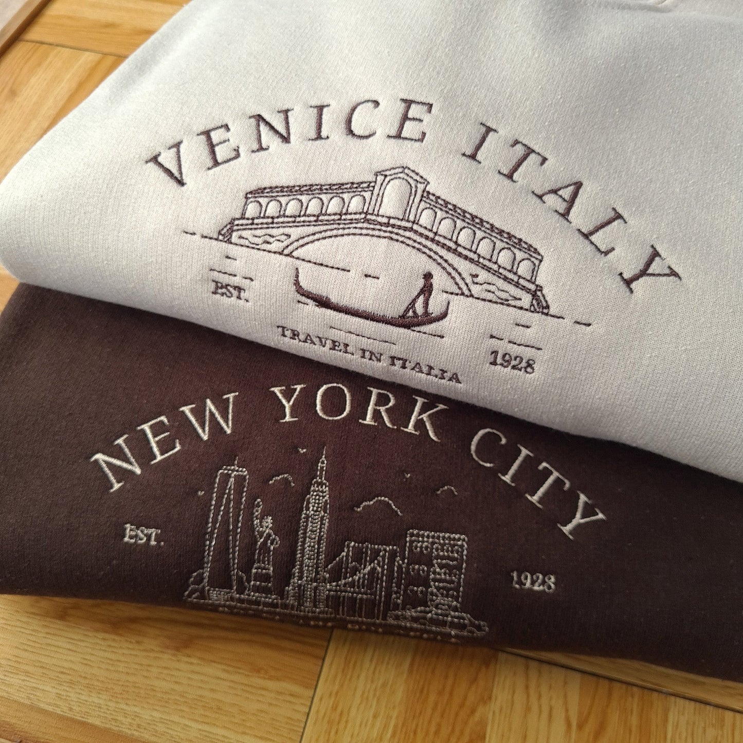 Ancient Greece Embroidered Sweatshirt, Vintage City Crewneck, Greece Crewneck, Vintage Sweater, Oversize Sweatshirt, Vintage Hoodie, Unisex