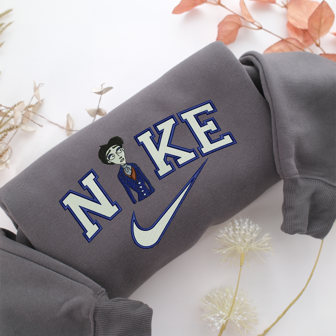Victor Nike Embroidered Sweatshirt, Nike Movie Inspired, Valentine's Day Gifts Idea For Him Her