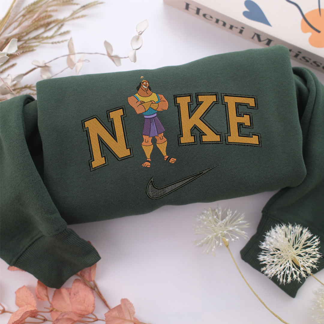 Nike Kronk Nike Embroidered Sweatshirt, Nike Movie Inspired, Valentine's Day Gifts Idea For Him Her