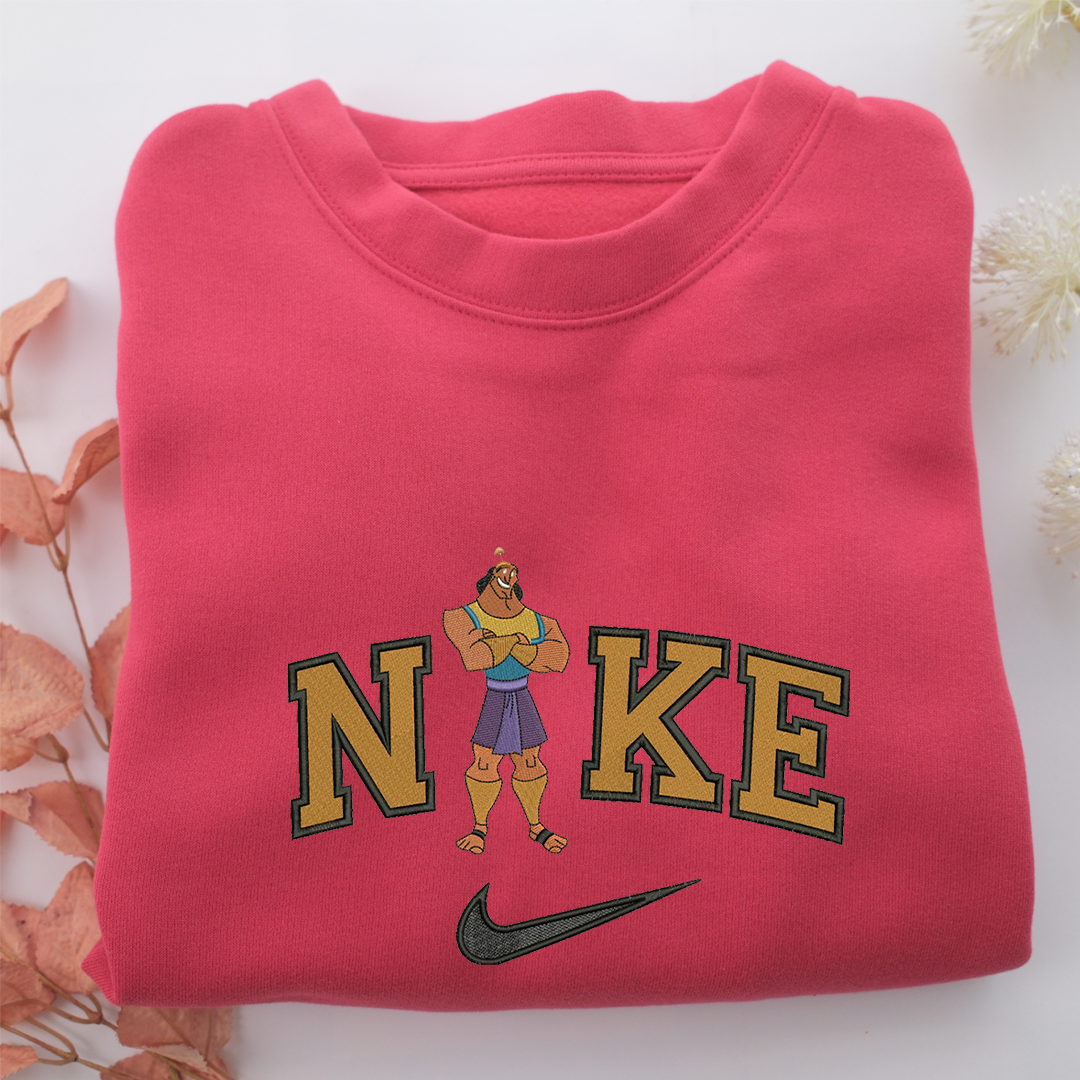 Nike Kronk Nike Embroidered Sweatshirt, Nike Movie Inspired, Valentine's Day Gifts Idea For Him Her