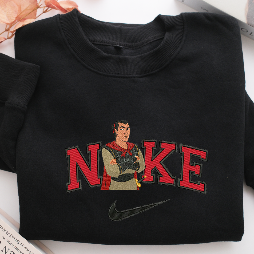 NIke Li Shang v1 Nike Embroidered Sweatshirt, Nike Movie Inspired, Valentine's Day Gifts Idea For Him Her