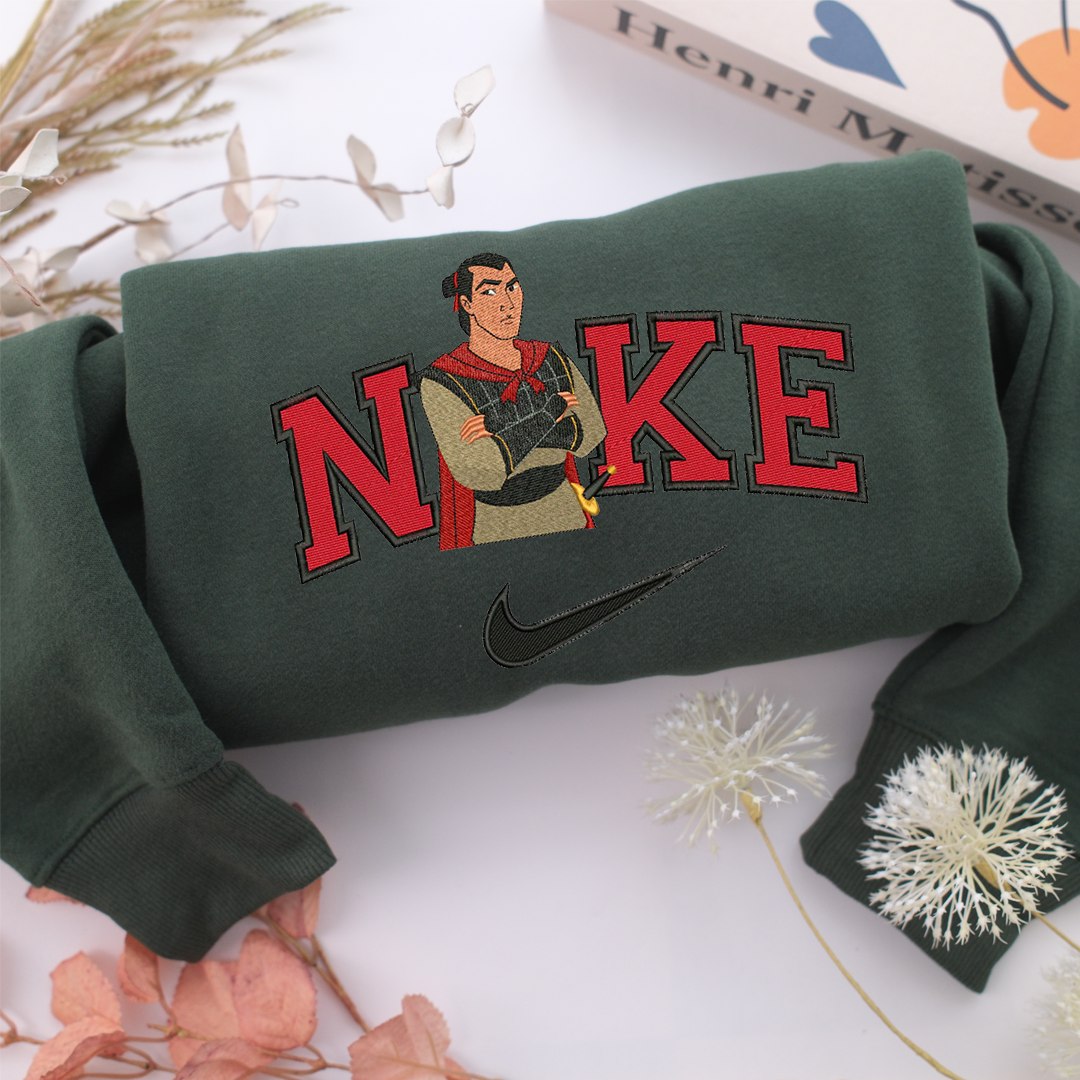 NIke Li Shang v1 Nike Embroidered Sweatshirt, Nike Movie Inspired, Valentine's Day Gifts Idea For Him Her
