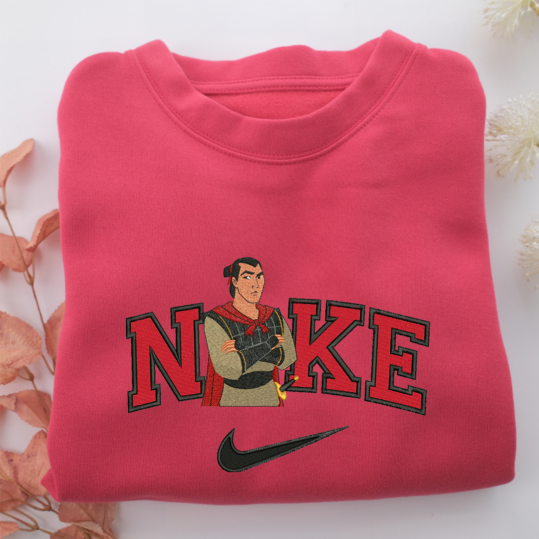 NIke Li Shang v1 Nike Embroidered Sweatshirt, Nike Movie Inspired, Valentine's Day Gifts Idea For Him Her