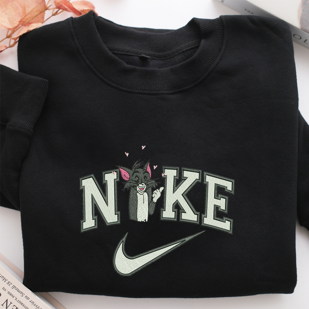 Nike Tom v2 Nike Embroidered Sweatshirt, Nike Movie Inspired, Valentine's Day Gifts Idea For Him Her