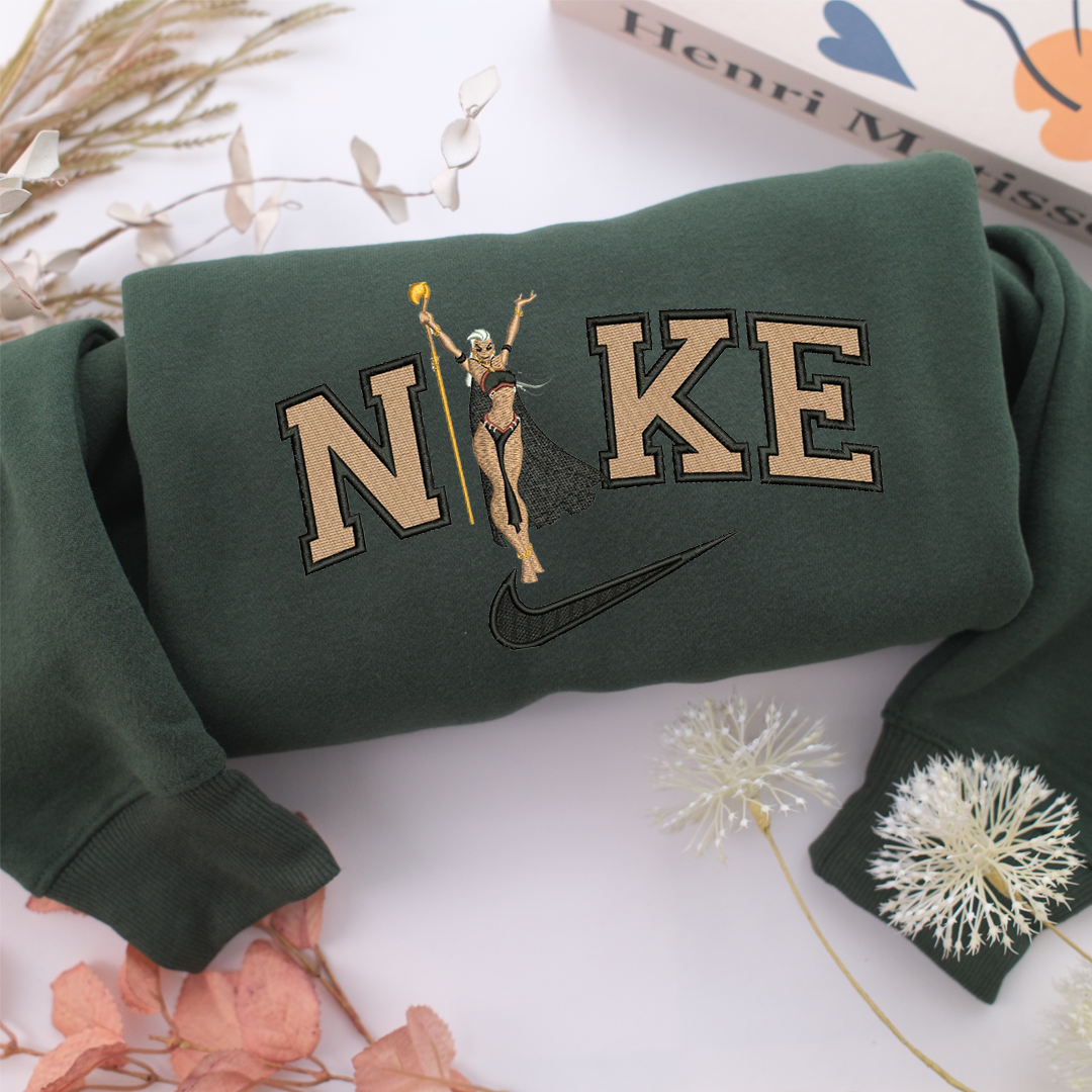 Nike Queen La Nike Embroidered Sweatshirt, Nike Movie Inspired, Valentine's Day Gifts Idea For Him Her