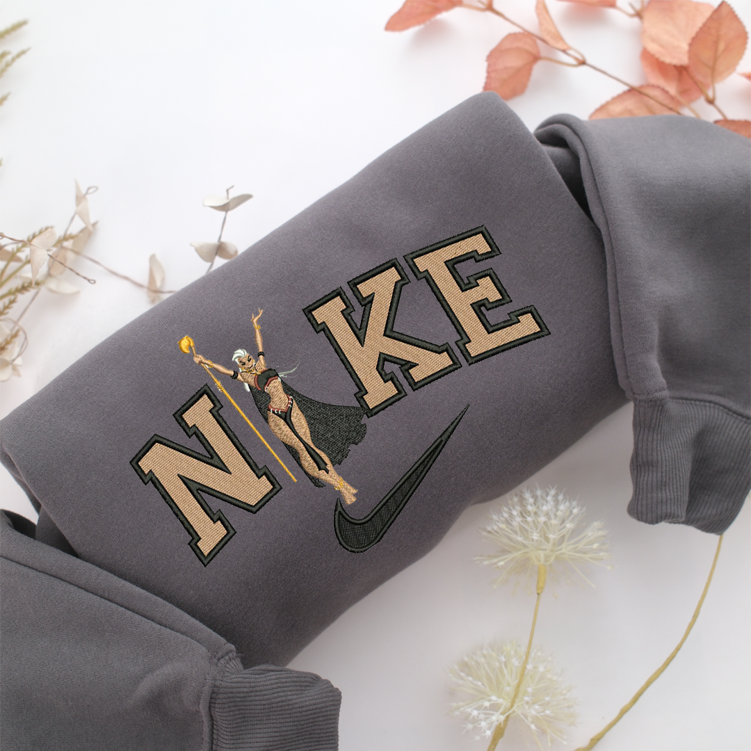 Nike Queen La Nike Embroidered Sweatshirt, Nike Movie Inspired, Valentine's Day Gifts Idea For Him Her