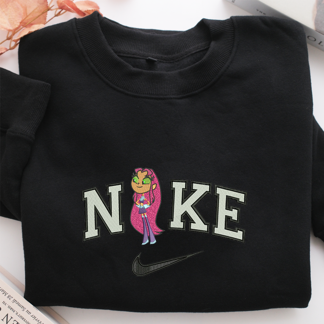 Nike Starfire Nike Embroidered Sweatshirt, Nike Movie Inspired, Valentine's Day Gifts Idea For Him Her