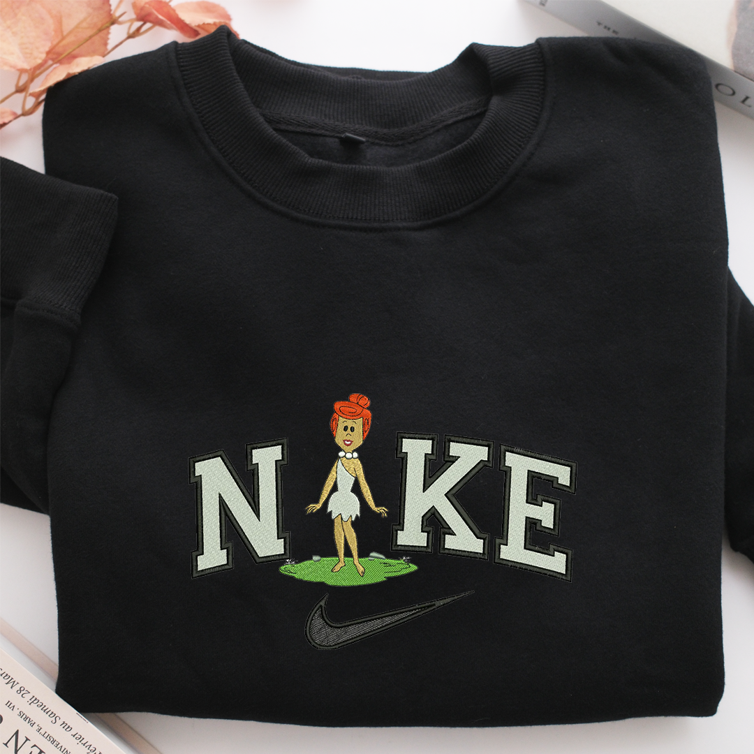Nike Wilma Nike Embroidered Sweatshirt, Nike Movie Inspired, Valentine's Day Gifts Idea For Him Her