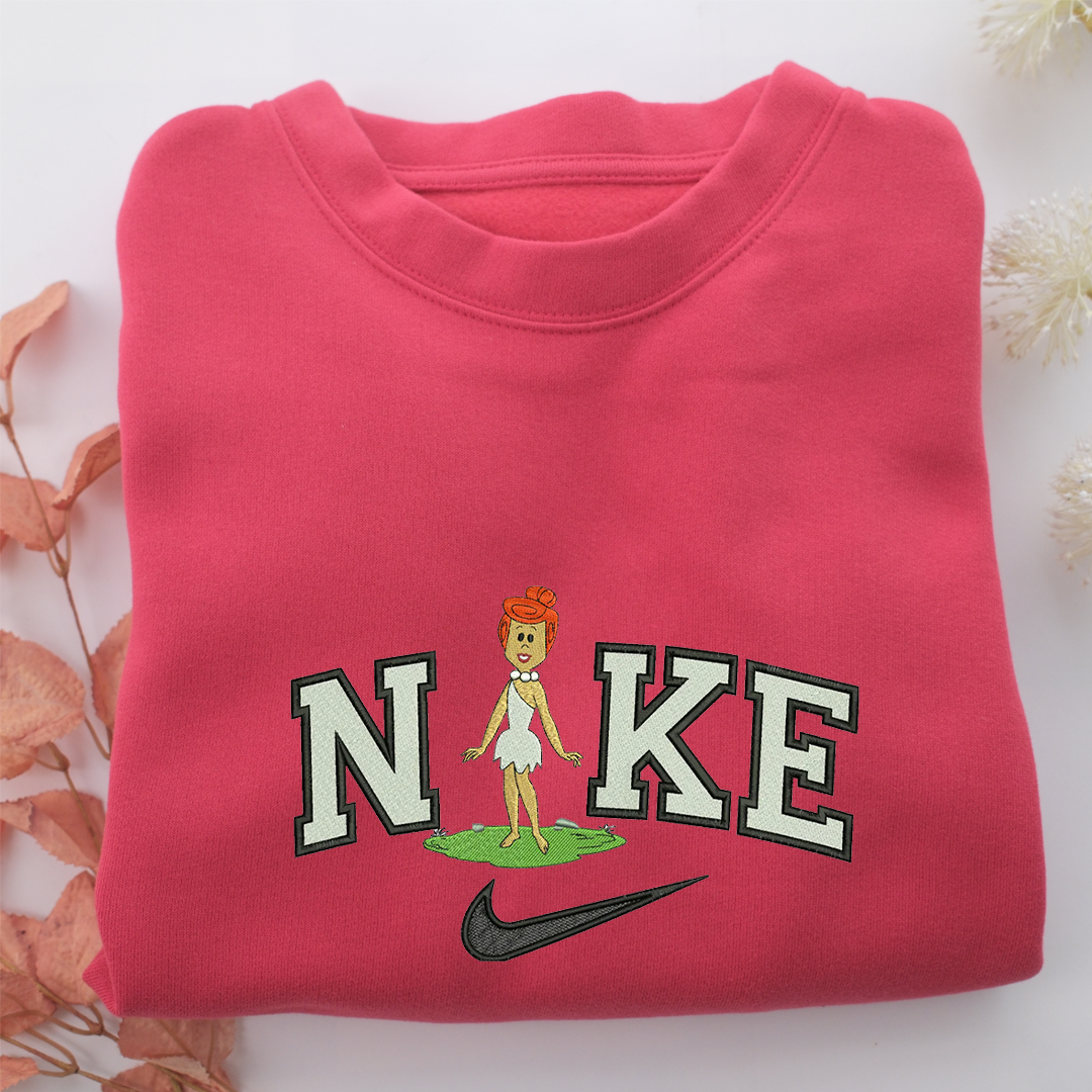 Nike Wilma Nike Embroidered Sweatshirt, Nike Movie Inspired, Valentine's Day Gifts Idea For Him Her