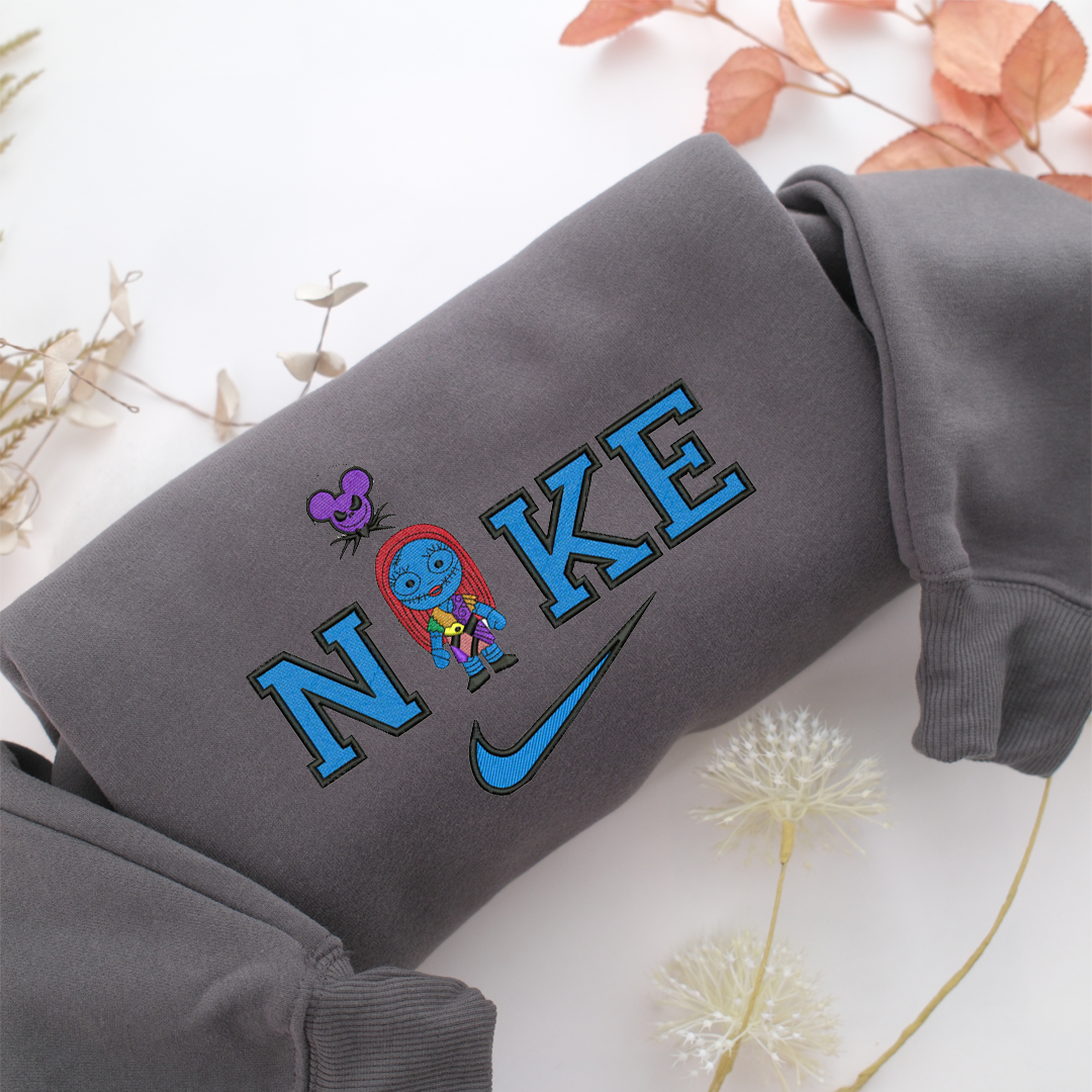 Nike Sally v3 Nike Embroidered Sweatshirt, Nike Movie Inspired, Valentine's Day Gifts Idea For Him Her