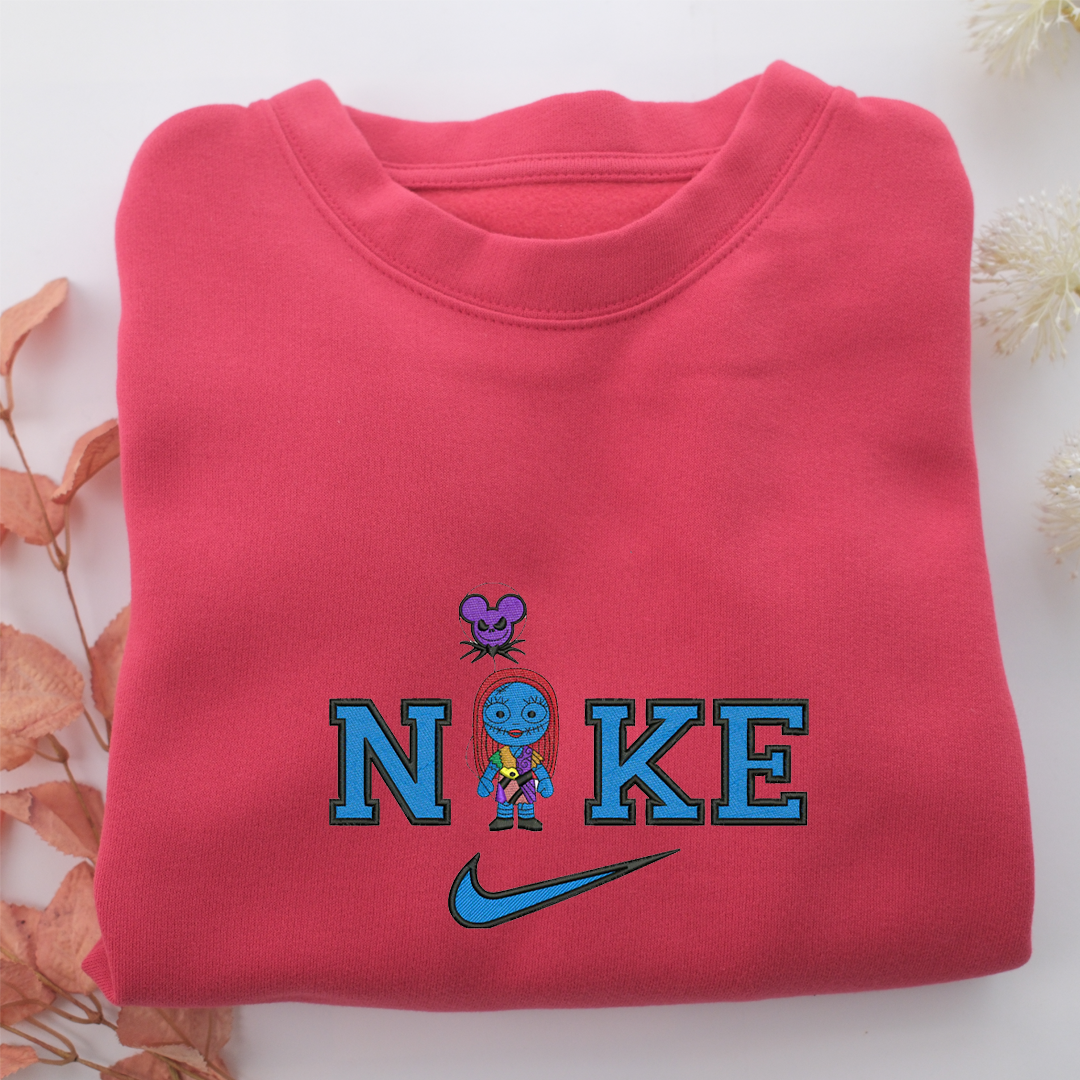 Nike Sally v3 Nike Embroidered Sweatshirt, Nike Movie Inspired, Valentine's Day Gifts Idea For Him Her