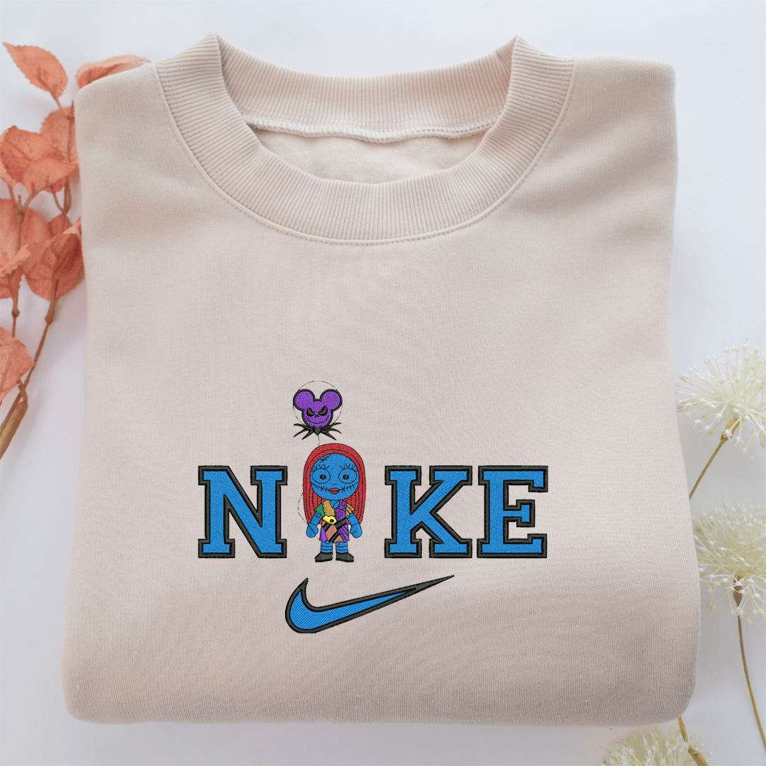 Nike Sally v3 Nike Embroidered Sweatshirt, Nike Movie Inspired, Valentine's Day Gifts Idea For Him Her