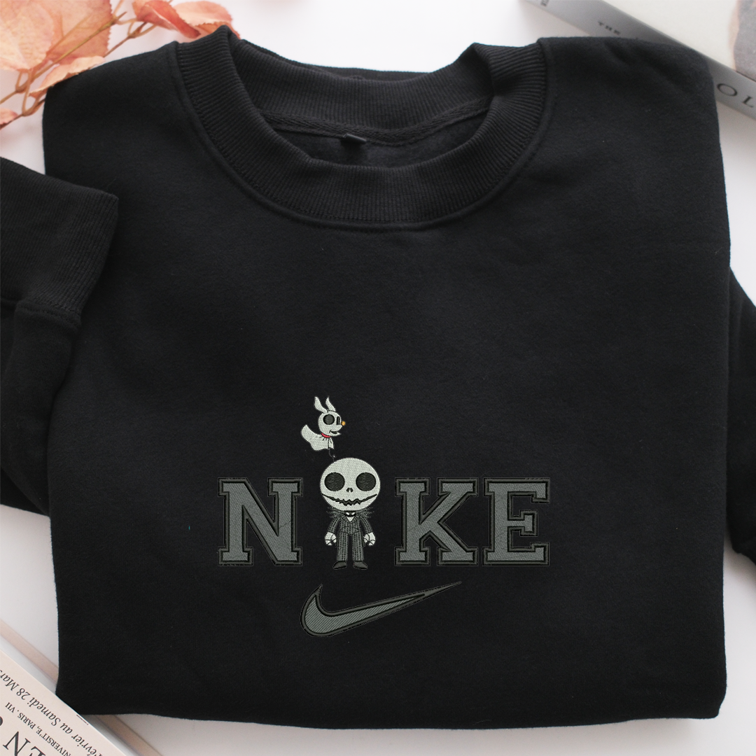 Nike Jack v3 Nike Embroidered Sweatshirt, Nike Movie Inspired, Valentine's Day Gifts Idea For Him Her