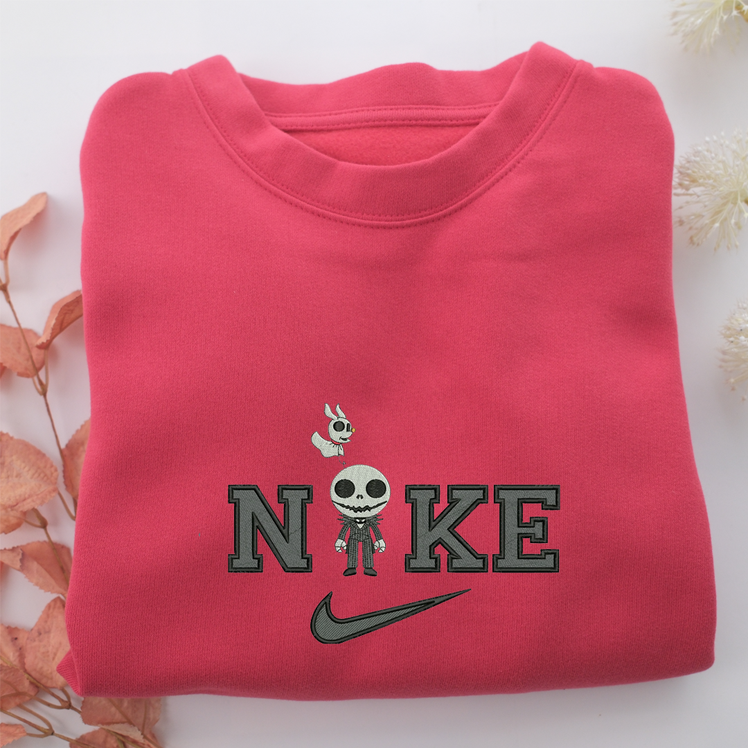 Nike Jack v3 Nike Embroidered Sweatshirt, Nike Movie Inspired, Valentine's Day Gifts Idea For Him Her