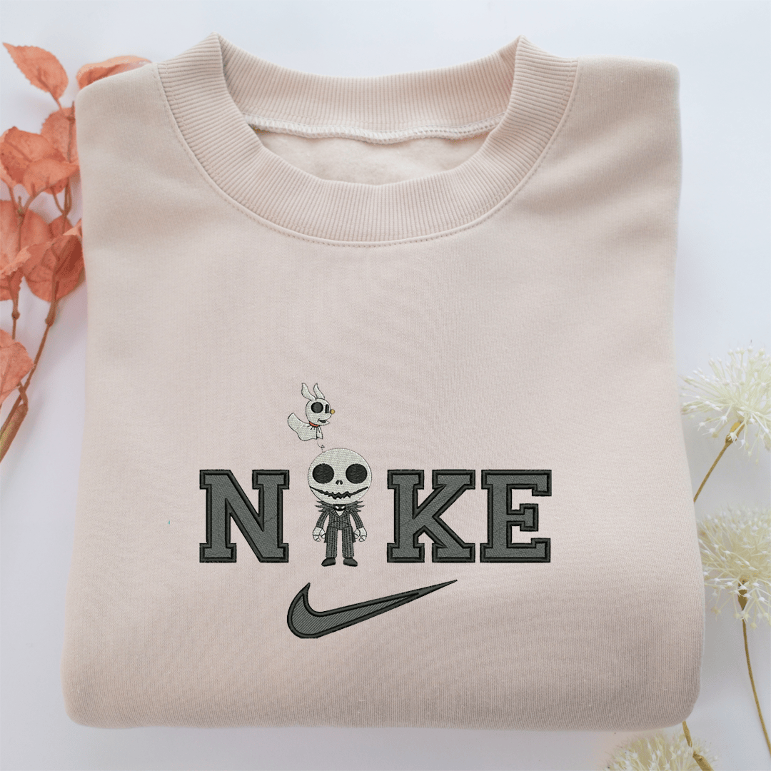 Nike Jack v3 Nike Embroidered Sweatshirt, Nike Movie Inspired, Valentine's Day Gifts Idea For Him Her