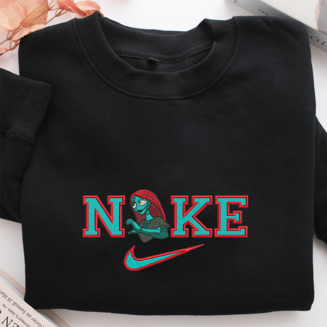 Nike Sally v2 Nike Embroidered Sweatshirt, Nike Movie Inspired, Valentine's Day Gifts Idea For Him Her