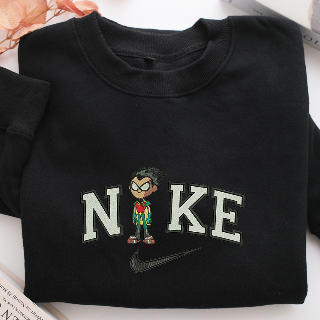 Nike Robin Nike Embroidered Sweatshirt, Nike Movie Inspired, Valentine's Day Gifts Idea For Him Her