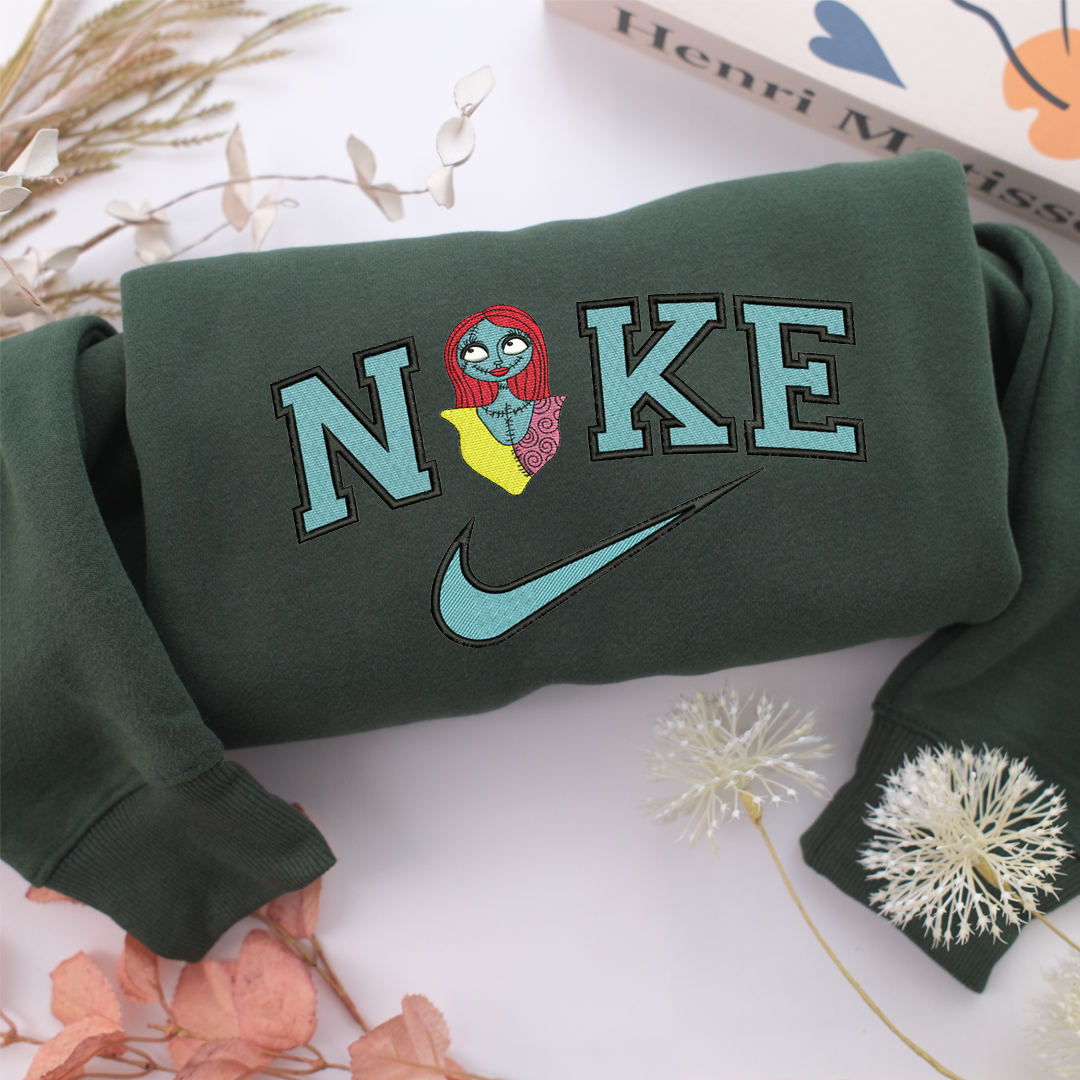 Nike Sally Nike Embroidered Sweatshirt, Nike Movie Inspired, Valentine's Day Gifts Idea For Him Her