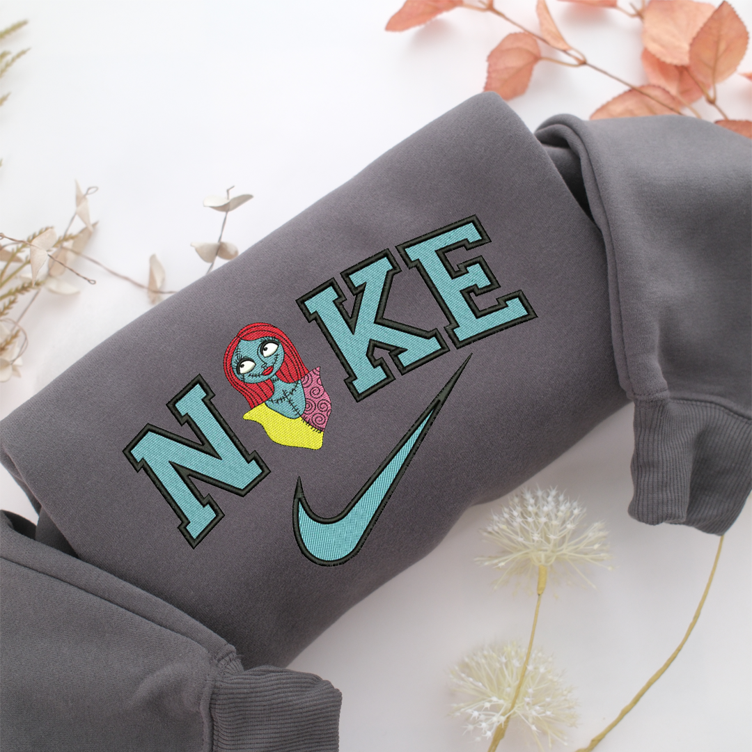 Nike Sally Nike Embroidered Sweatshirt, Nike Movie Inspired, Valentine's Day Gifts Idea For Him Her